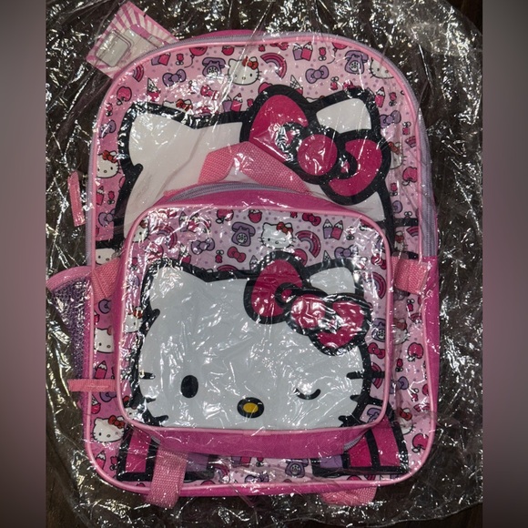 🩷 NEW! Hello Kitty Backpack and Detachable Lunch Bag Set - Picture 3 of 9